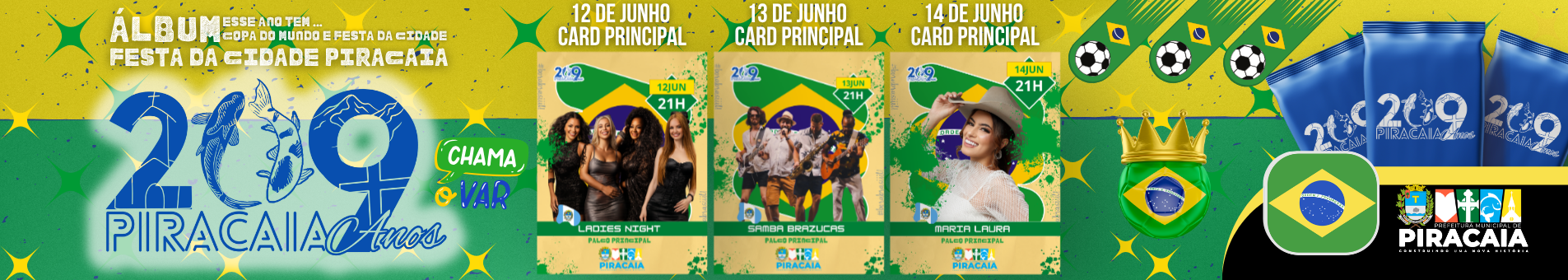 209 ANOS DA CIDADE DE PIRACAIA !