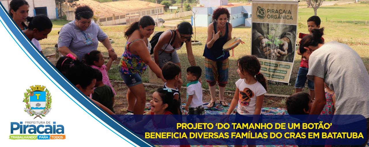 Projeto “Do tamanho de um botão” reune várias famílias com bebês em Batatuba