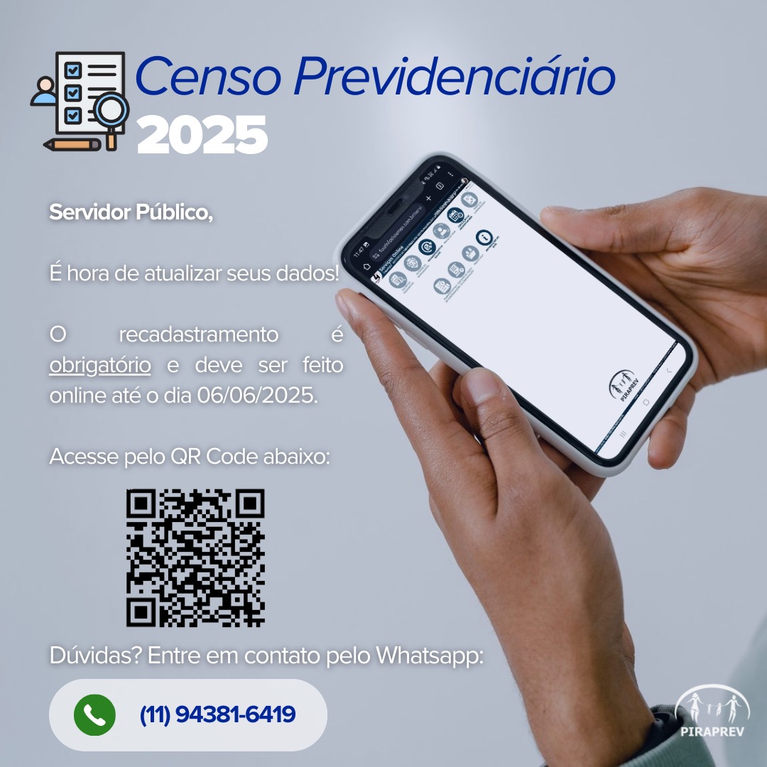 Censo Previdenciário 2025