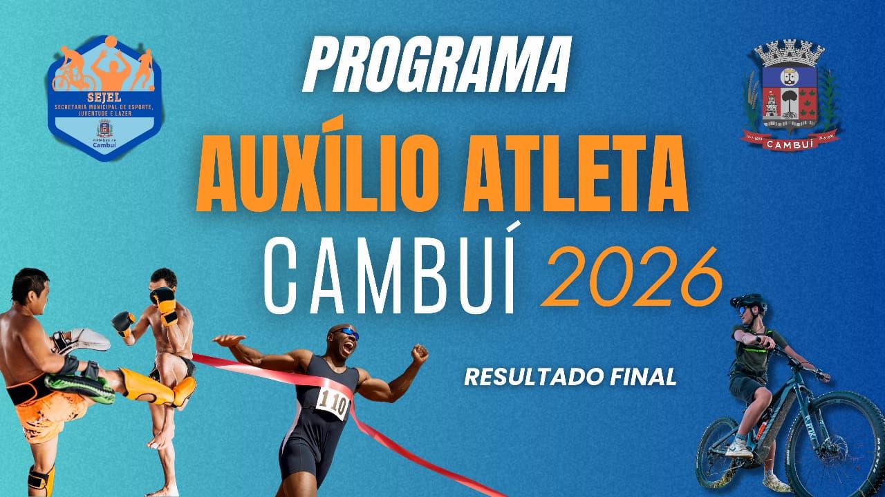 Resultado Final Aux&iacute;lio Atleta