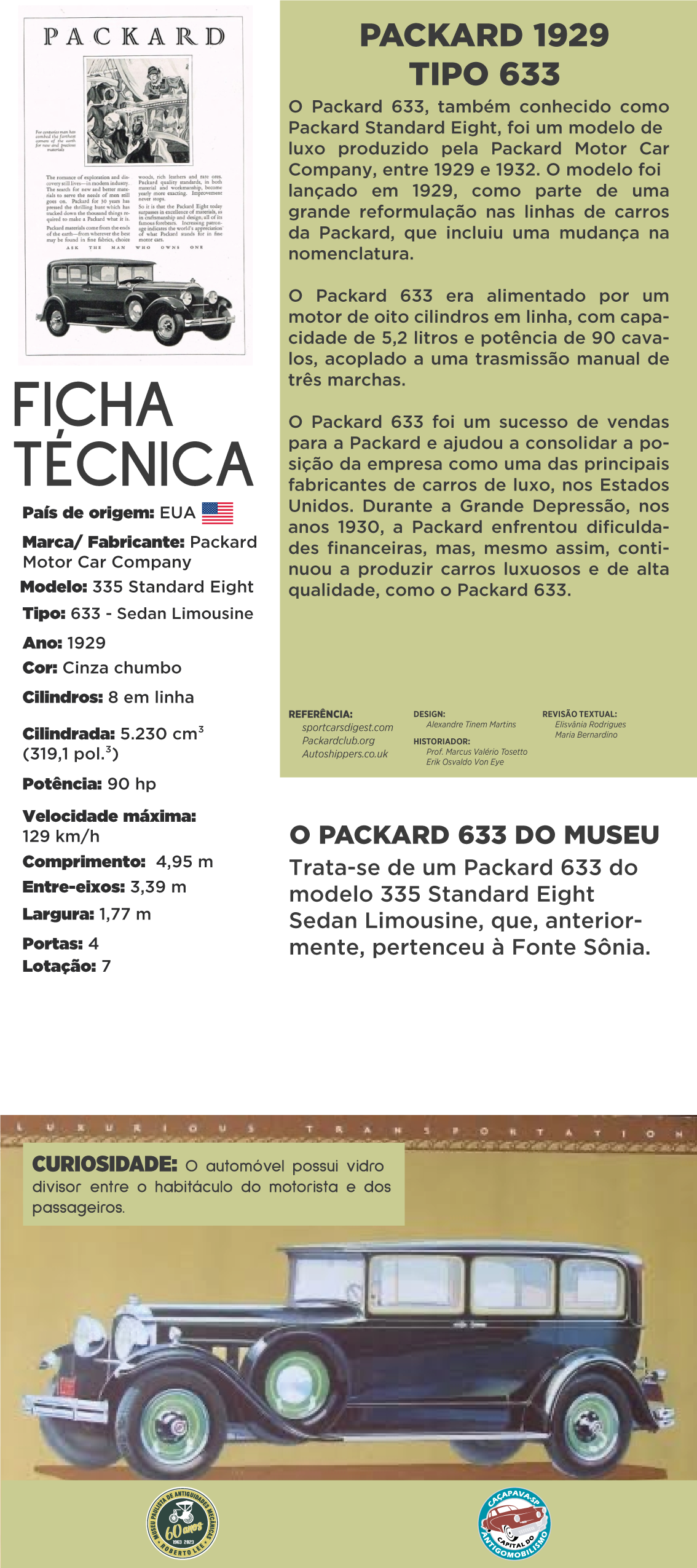 Packard-29-Museu-Robertp-Lee-1,90-x-0,80m