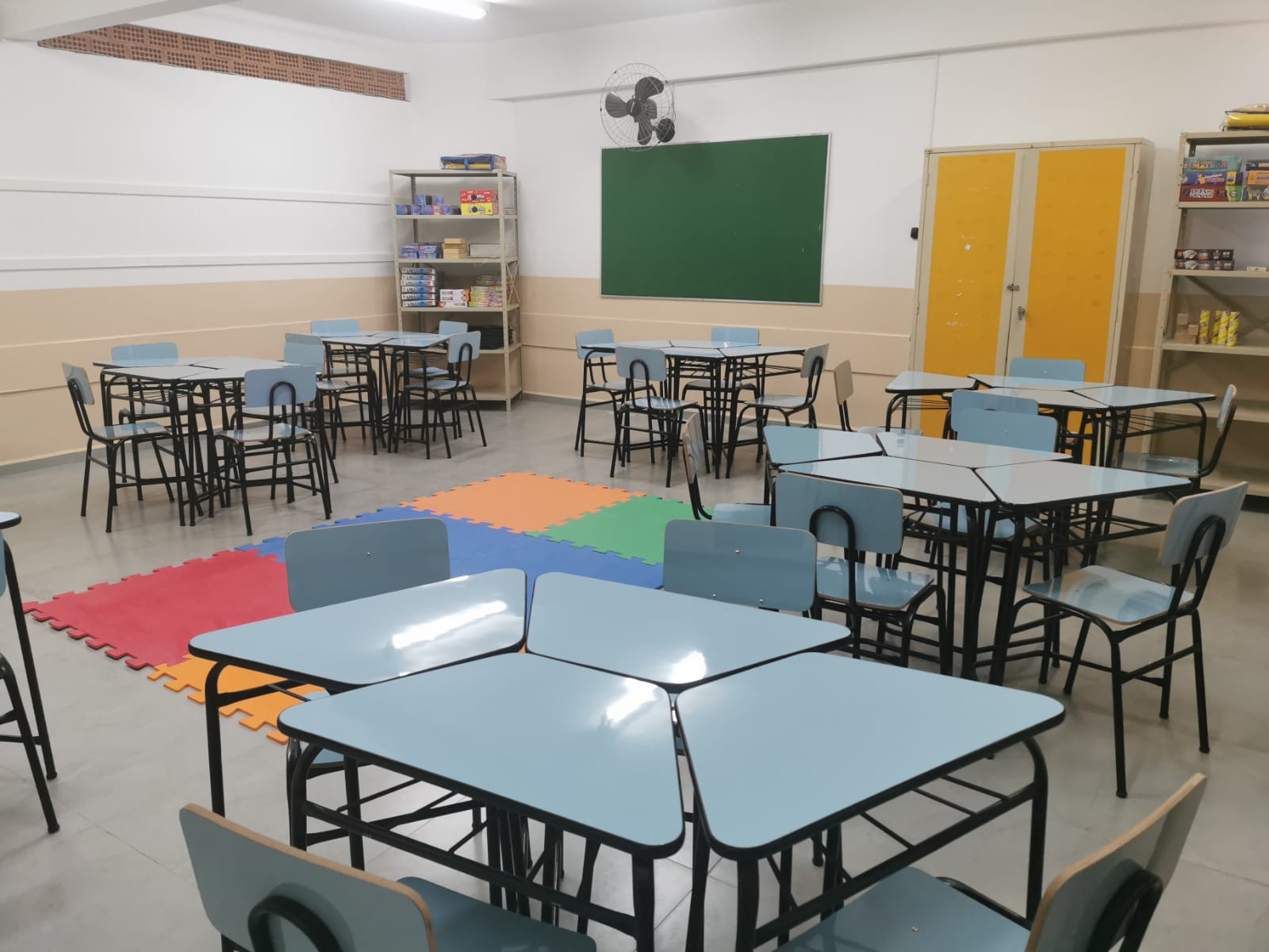 Escola Eliel já conta com sala de jogos totalmente reformada