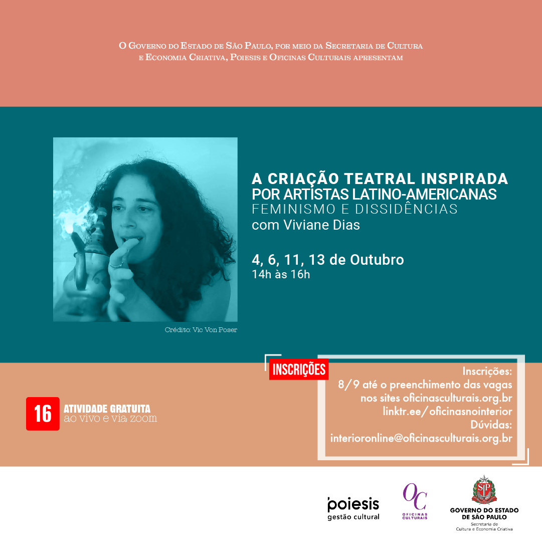 13 A CRIAÇÃO TEATRAL INSPIRADA POR ARTISTAS LATINO-AMERICANAS - FEMINISMO E DISSIDÊNCIAS
