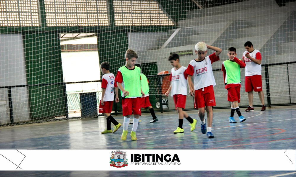 Festival de Esportes na modalidade de futsal. 