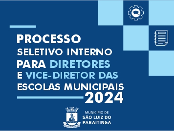 Processo Seletivo Interno nº 001/2024 - Educação