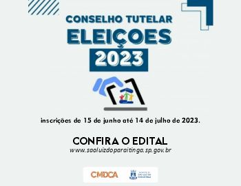 Eleição para Conselheiros Tutelares de São Luiz do Paraitinga