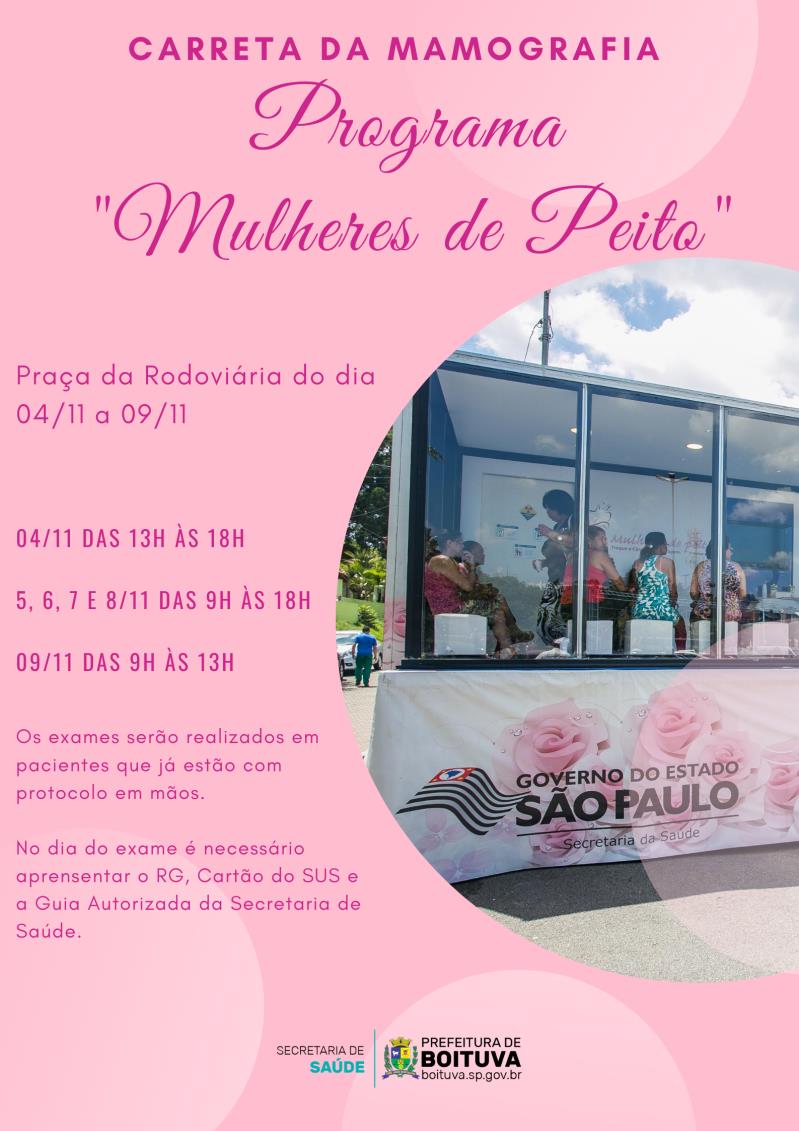 PROGRAMA "MULHERES DE PEITO"