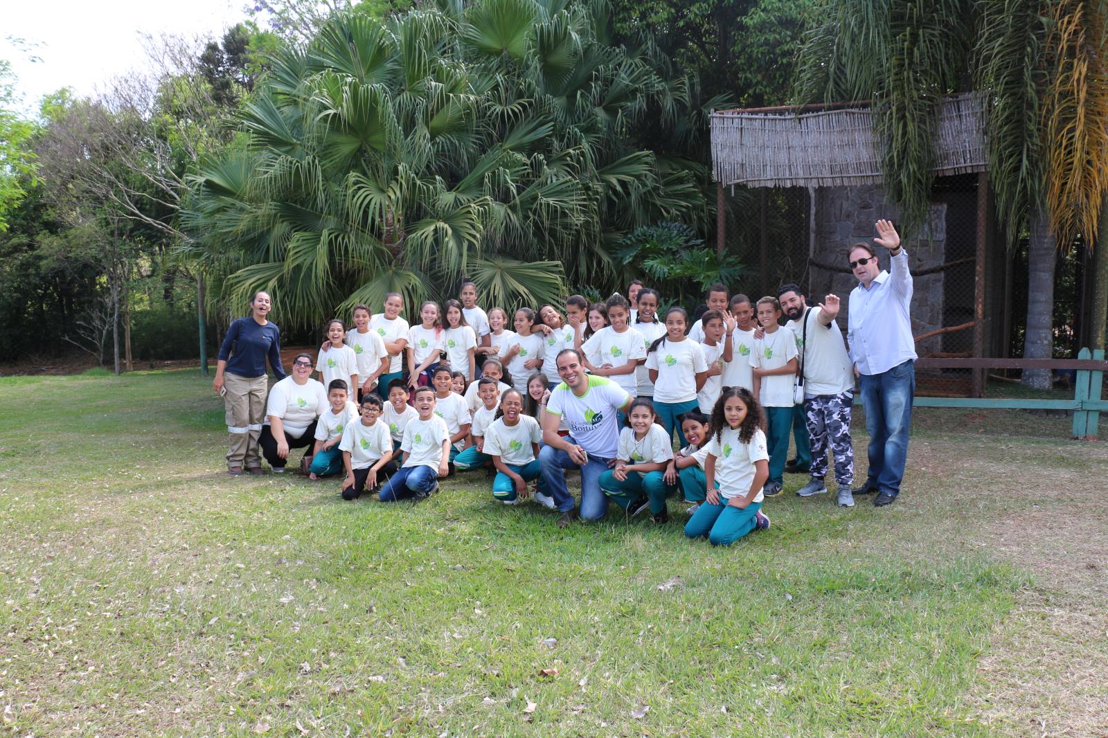 PARQUE ECOLÓGICO RECEBE VISITA DE CRIANÇAS DA REDE MUNICIPAL ATRAVÉS DO PROJETO AMA