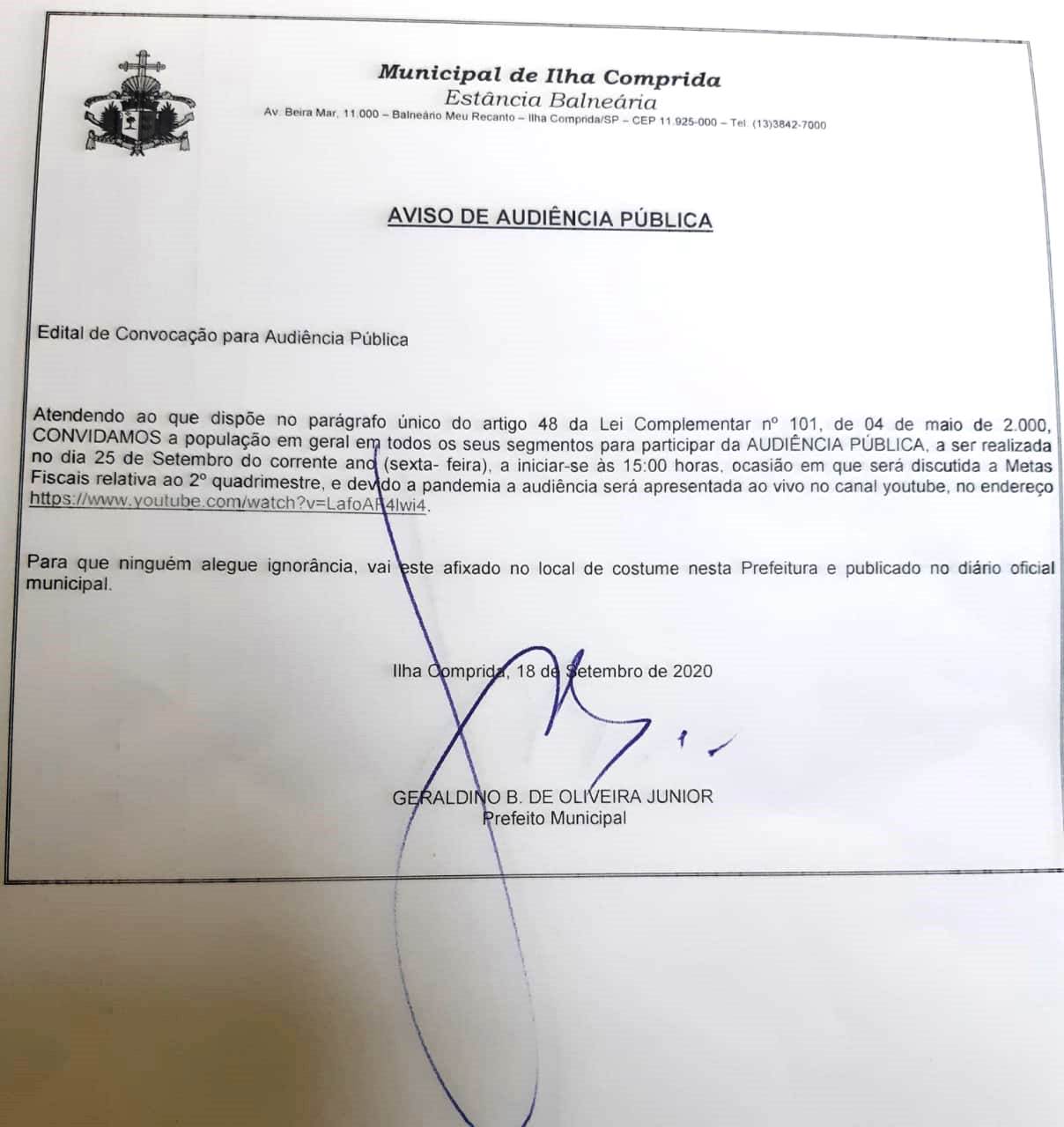 AUDIÊNCIA PÚBLICA 1