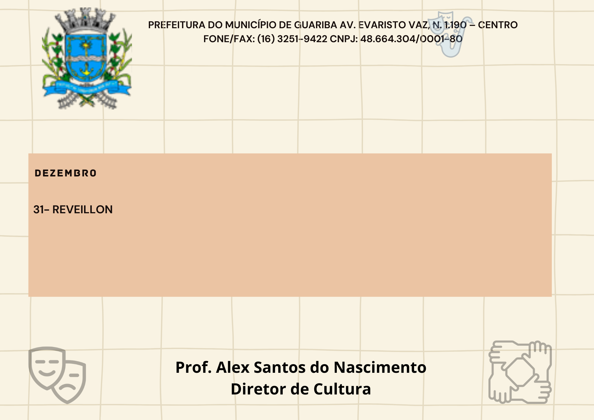 DIA 31 - 12 - CULTURA