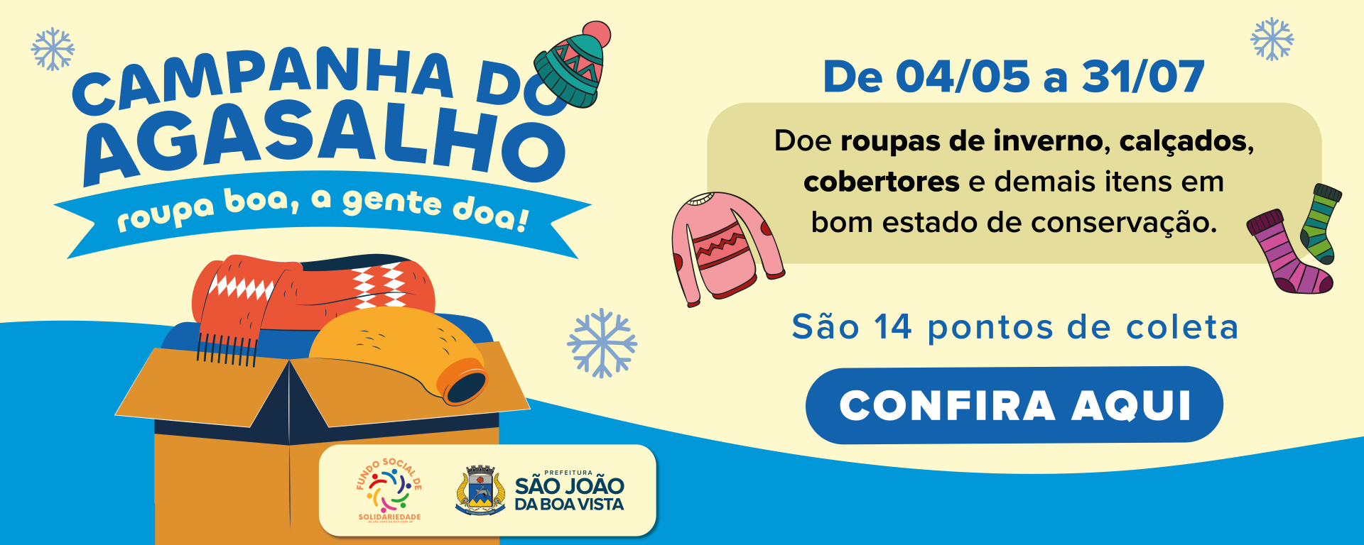 Campanha Agasalho 2026