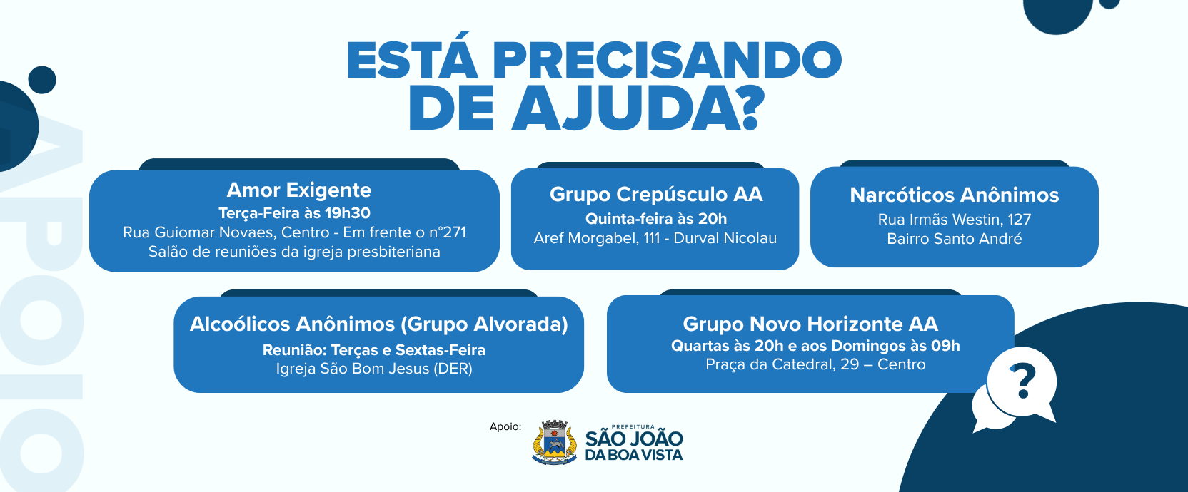 Grupos de Apoio