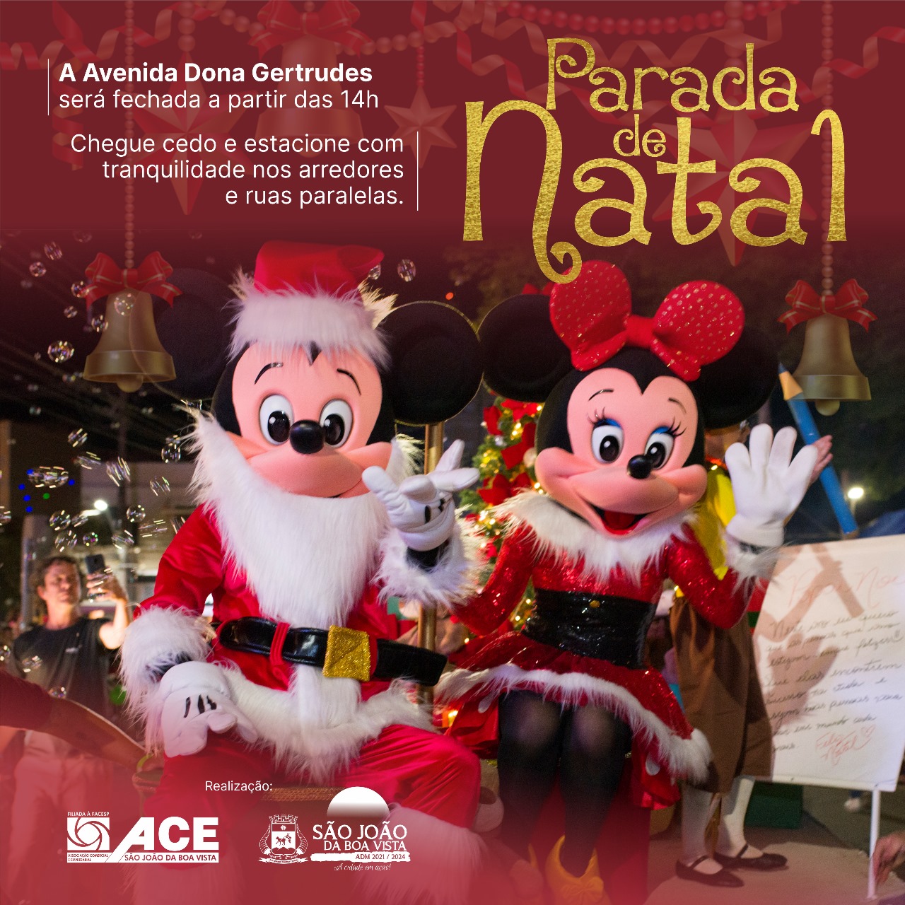 Está chegando a Parada de Natal 2023 🎅🎄!!! - Prefeitura de São João da  Boa Vista