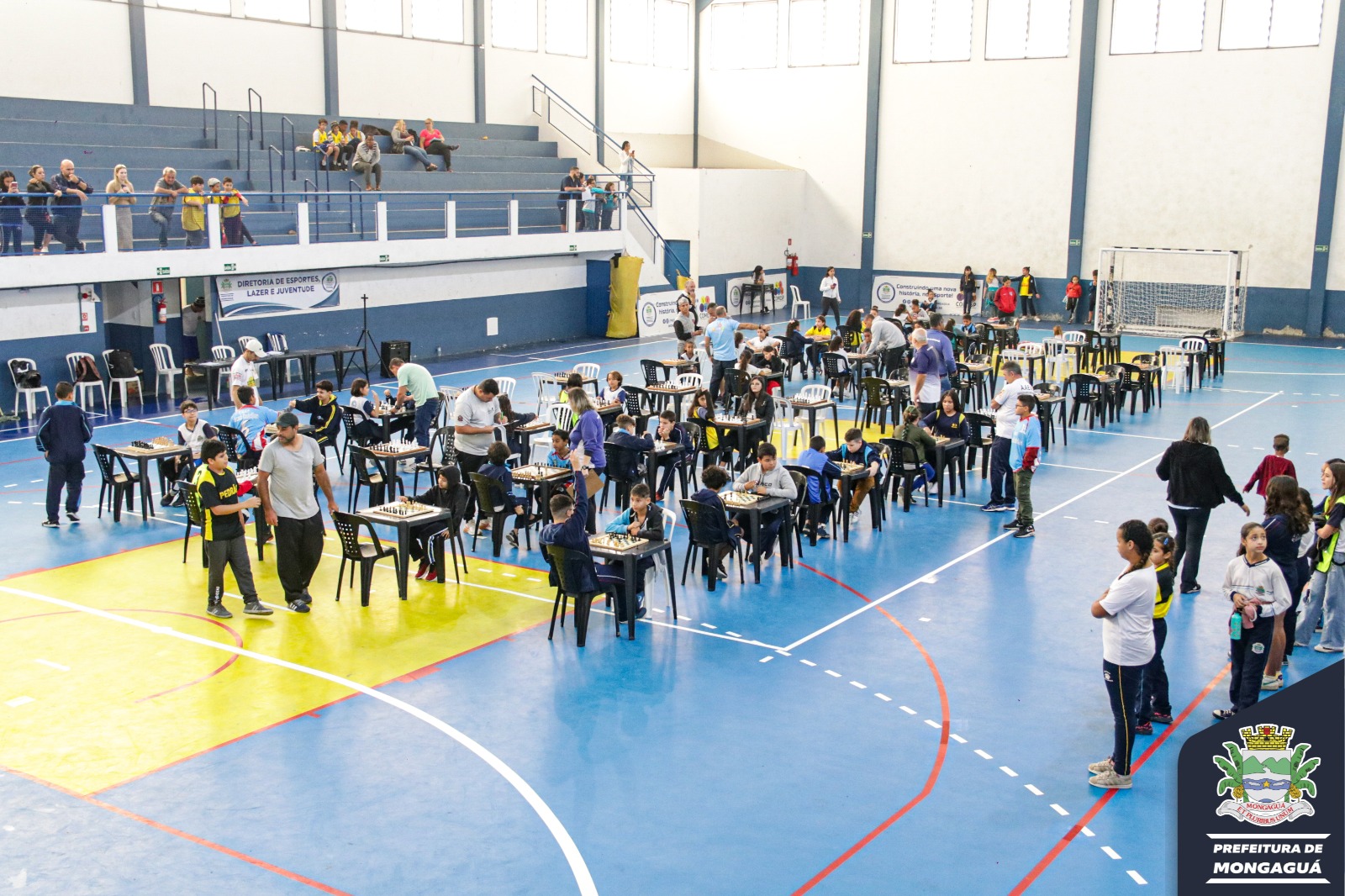 SELCT - Campeonato Regional de Xadrez 2023 e limpeza em quadra esportiva -  Amauri Jr News