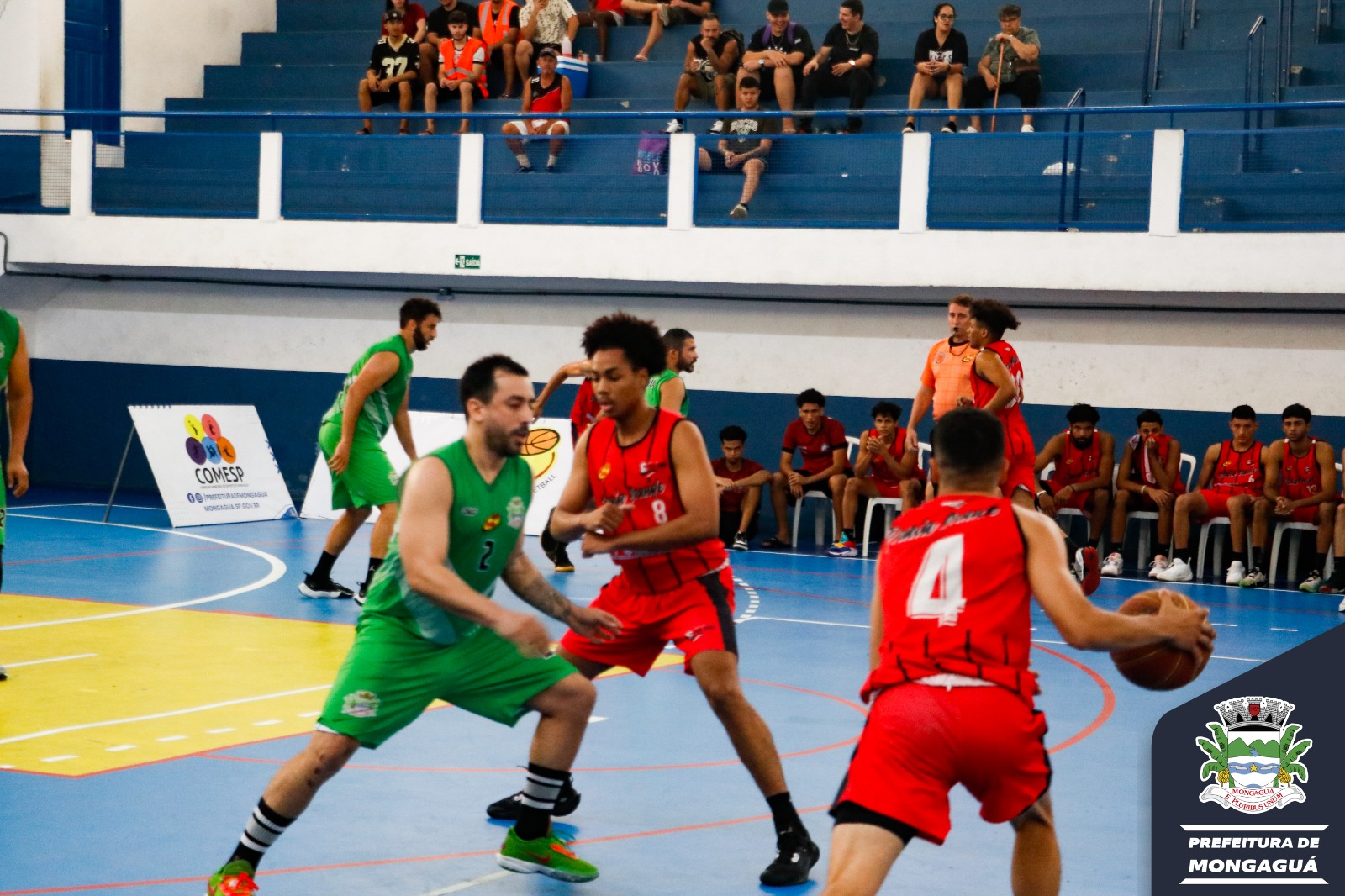 Basquete: Equipe de Mongaguá dá um show em casa - Prefeitura de