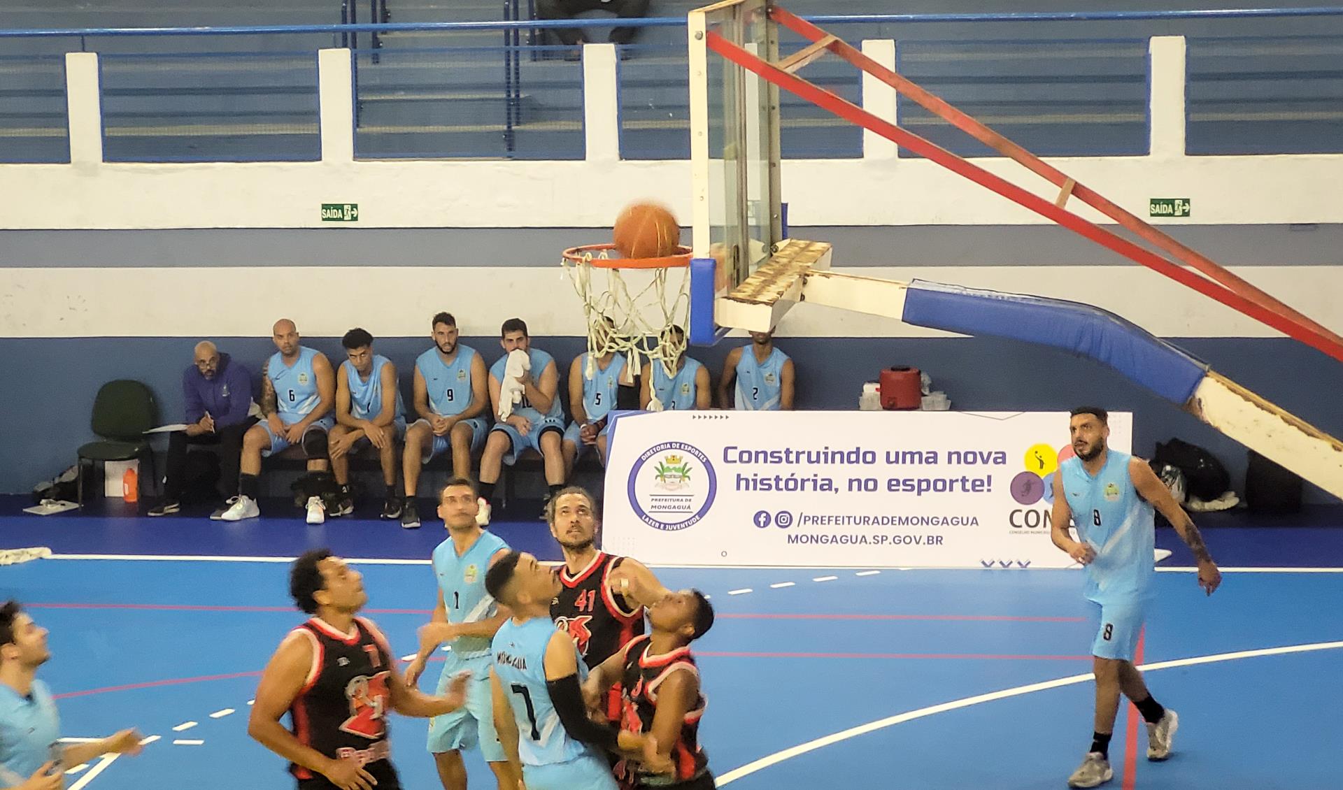 Basquete: Equipe de Mongaguá dá um show em casa - Prefeitura de Mongaguá