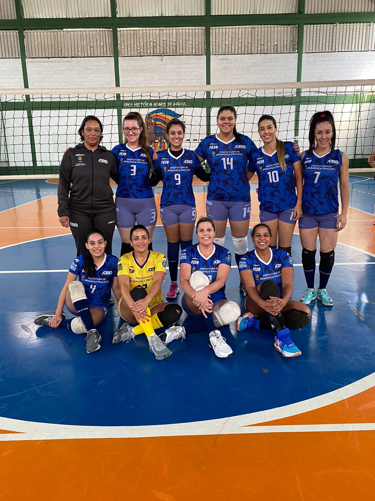 Equipe Feminina de Bragança Paulista entra em quadra no próximo