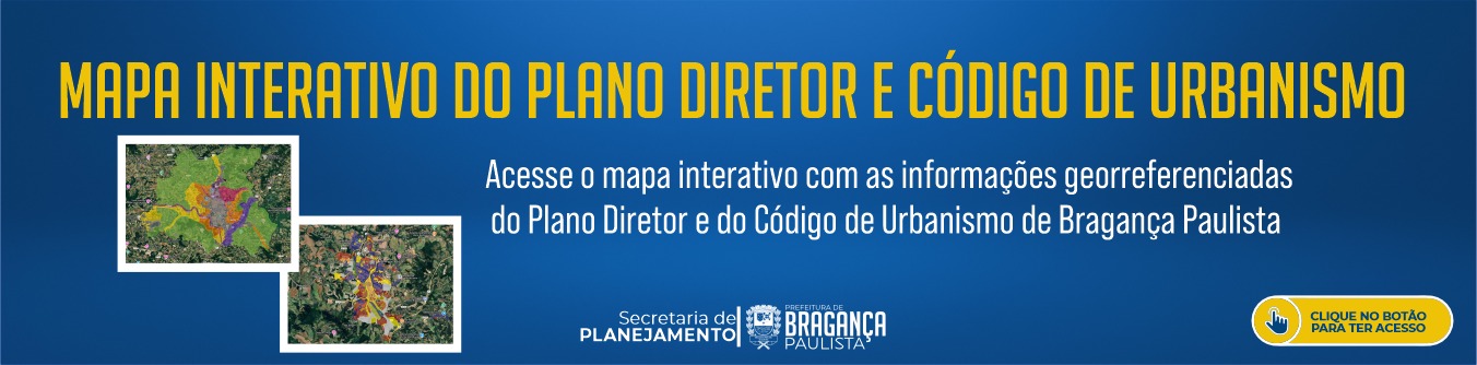 Mapa Interativo do Plano Diretor e Código de Urbanismo