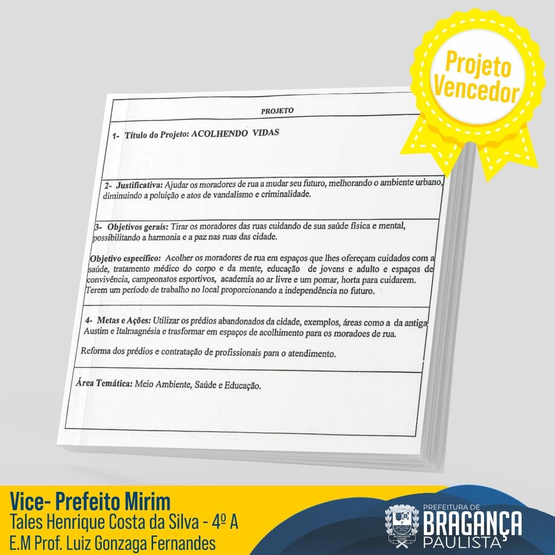 Prefeitura divulga os vencedores do 1º Concurso Prefeito(a), Vice-Prefeito(a) e Secretário (1)