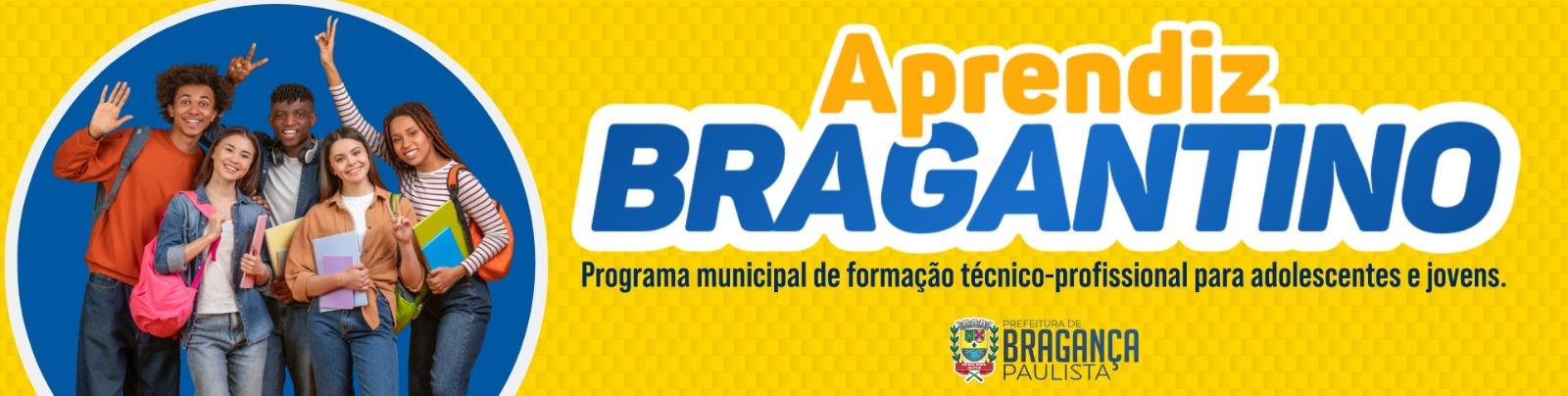 Processo Seletivo do Programa “Aprendiz Bragantino” oferece 80 vagas para jovens