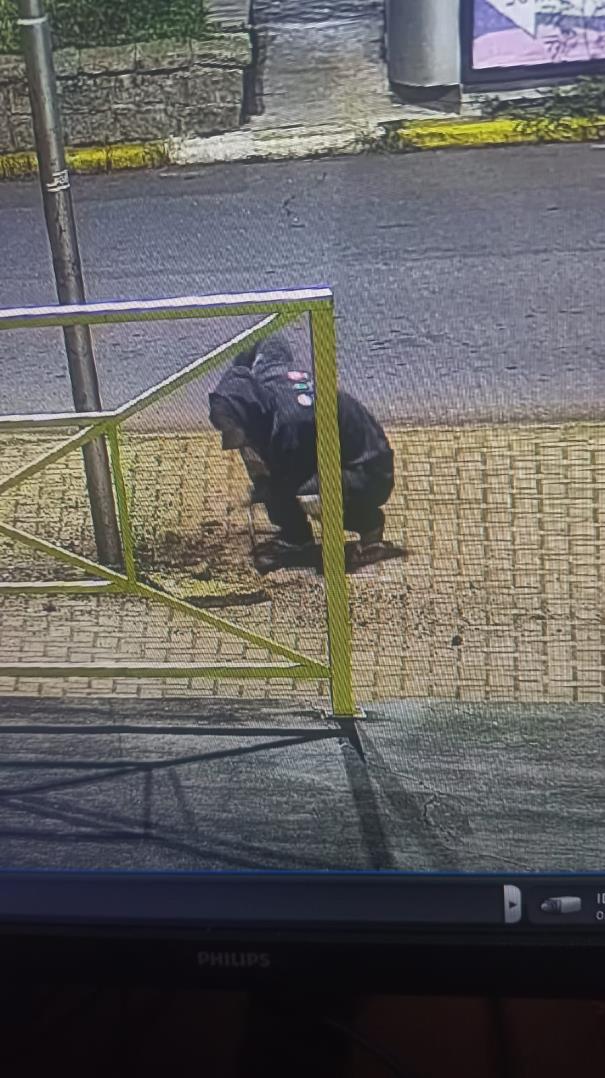 Flagrante furto cabos da rede de iluminação pública na Praça da Bíblia 1