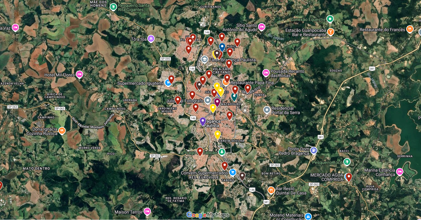 Equipamentos públicos Secretarias