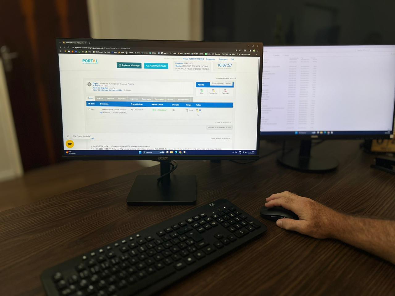 Foto do Leilão On Line 01