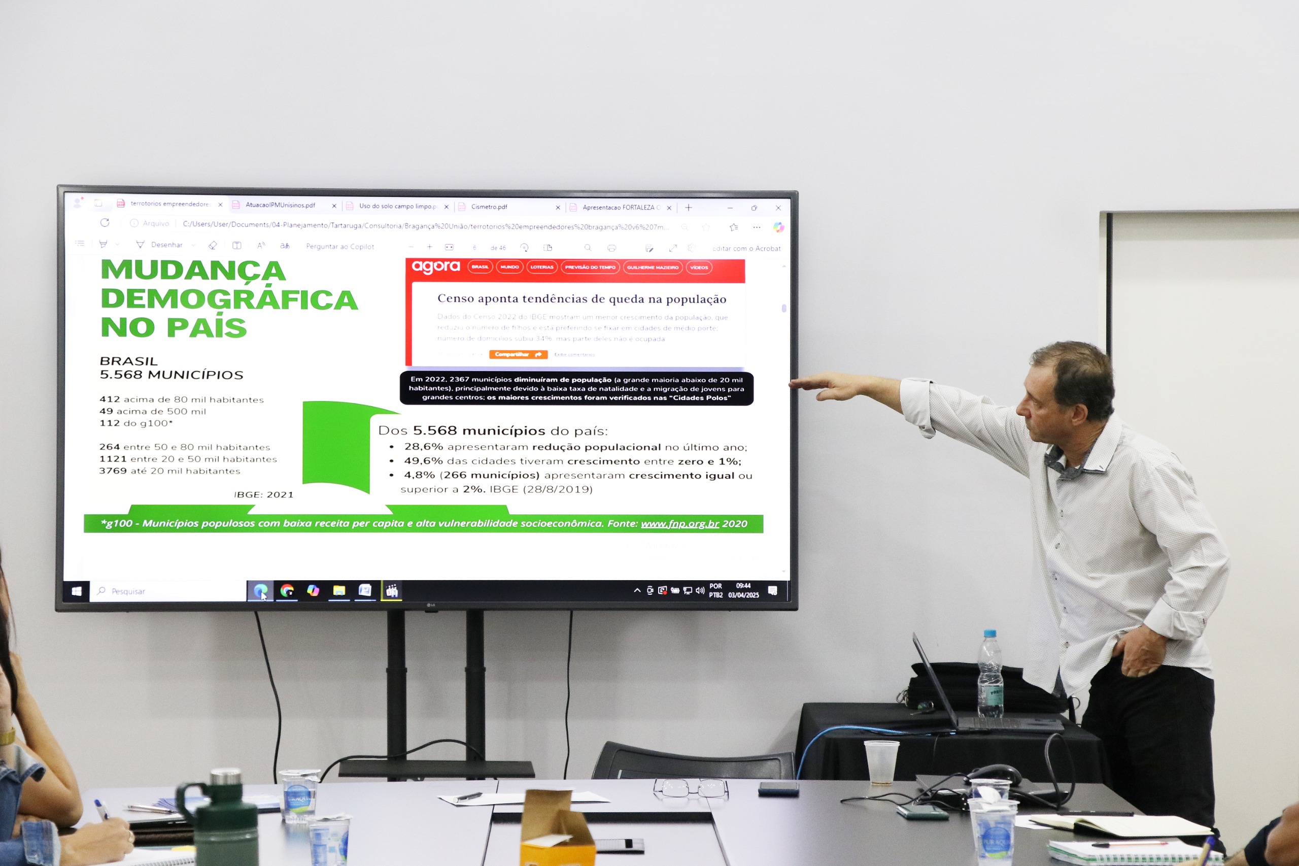 Secretarias de Cultura e Turismo, Governo, Desenvolvimento Econ&ocirc;mico e Agroneg&oacute;cio realizam reuni&atilde;o com o Sebrae para fomentar o empreendedorismo local 1