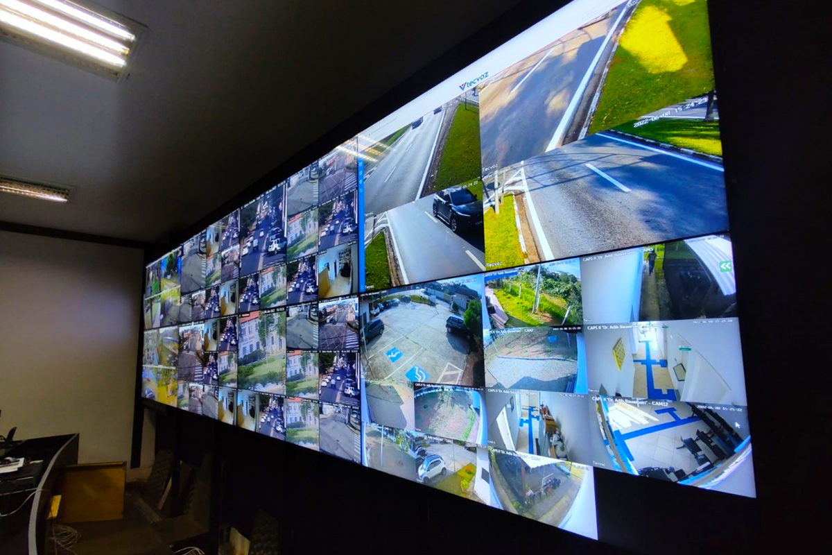 Amplia&ccedil;&atilde;o do sistema de monitoramento por c&acirc;meas - Arquivo SECOM