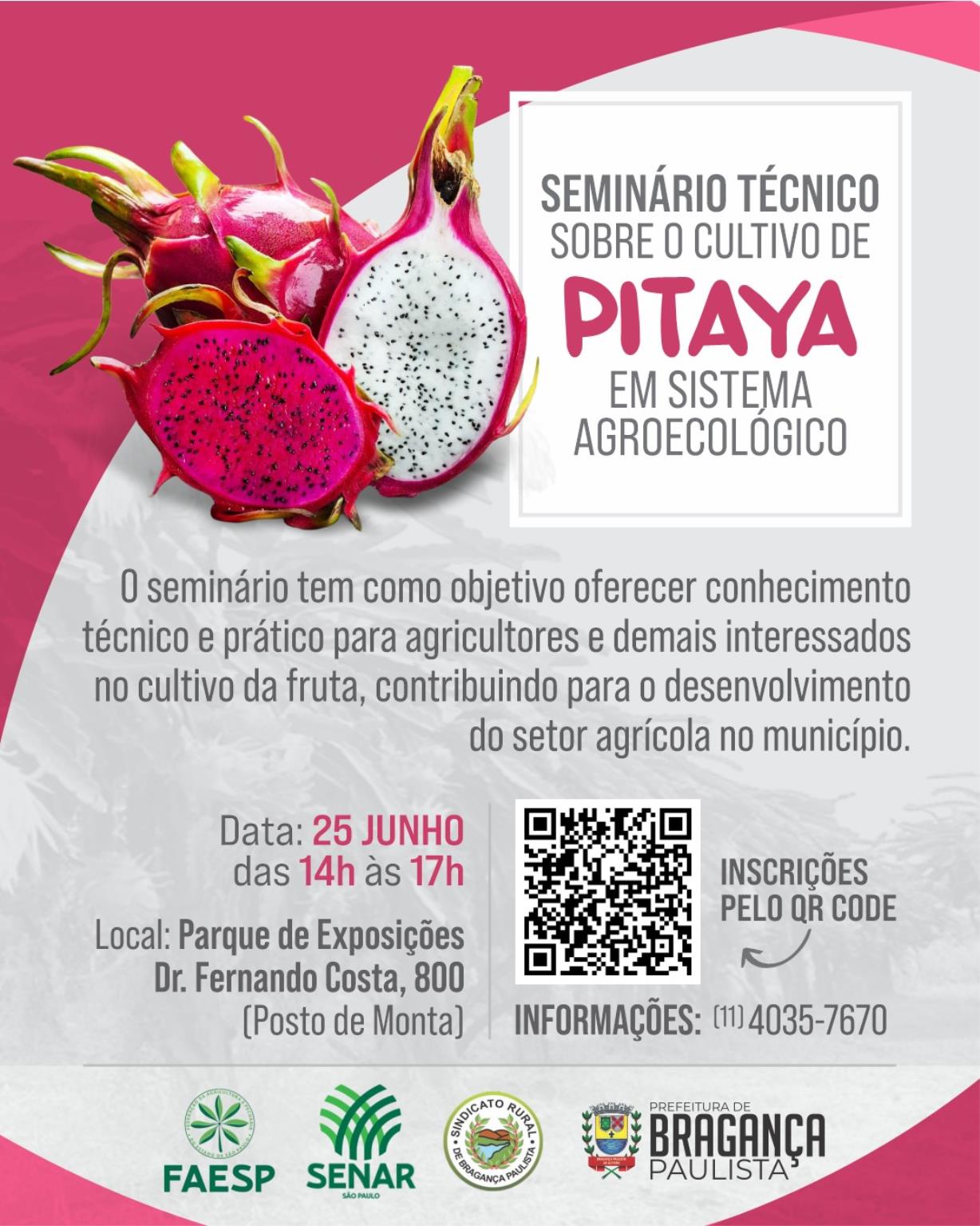 Cartaz curso pitaya