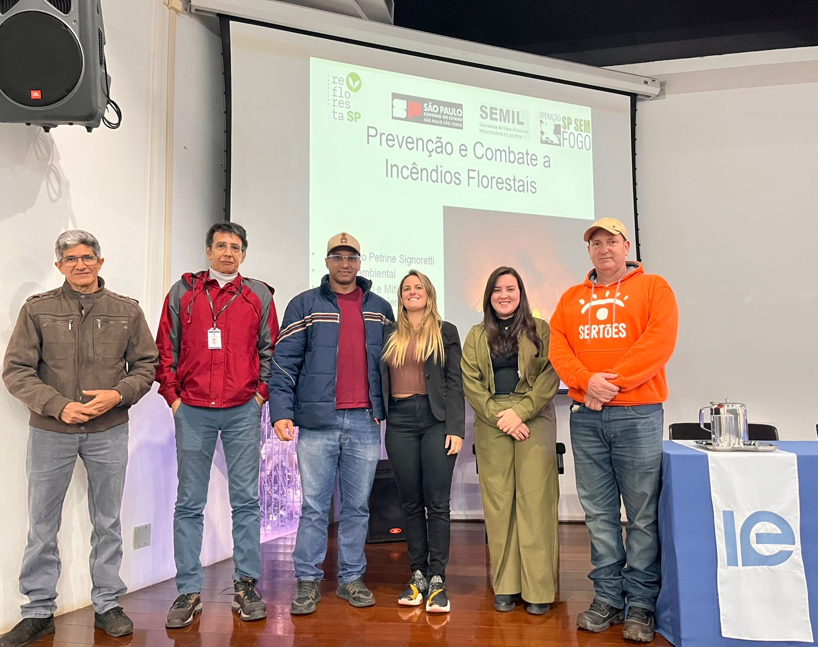 Secretaria de Meio Ambiente participa de curso de Preven&ccedil;&atilde;o e Combate de Inc&ecirc;ndios Florestais 01