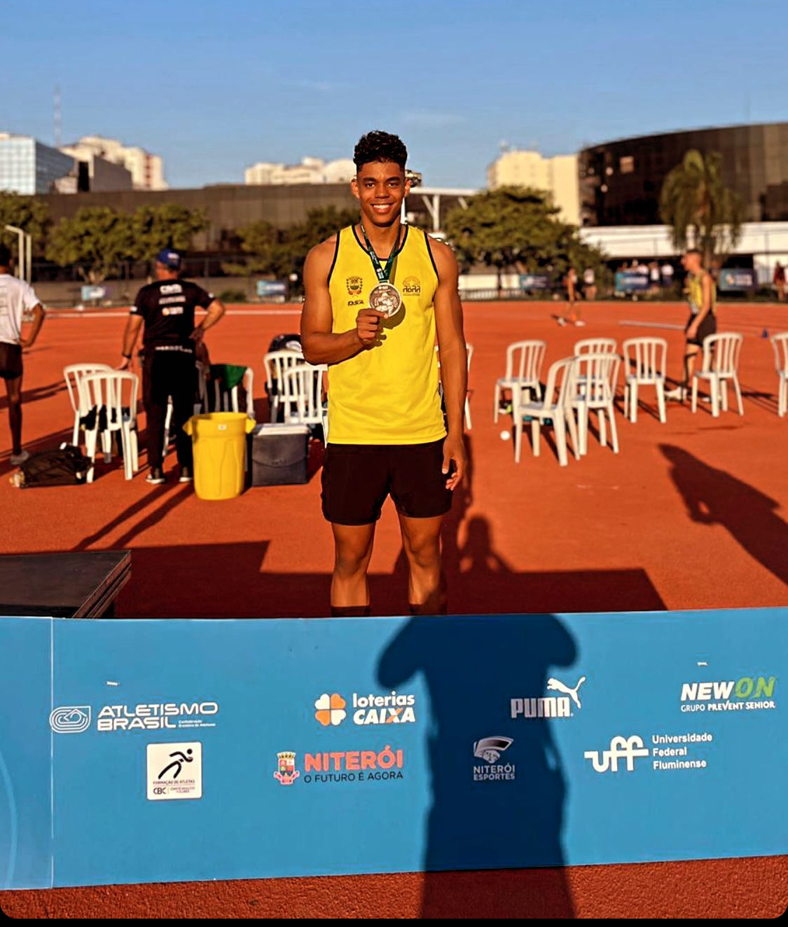 Atleta Jo&atilde;o Victor Santana