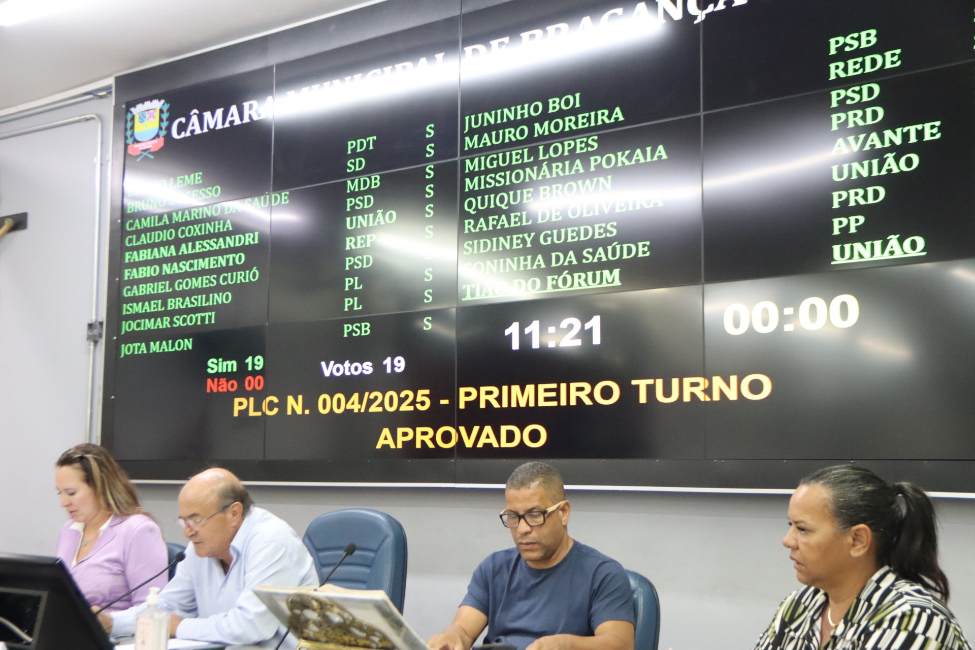 Doa&ccedil;&atilde;o terreno. Foto DCI C&acirc;mara Municipal de Bragan&ccedil;a Paulista
