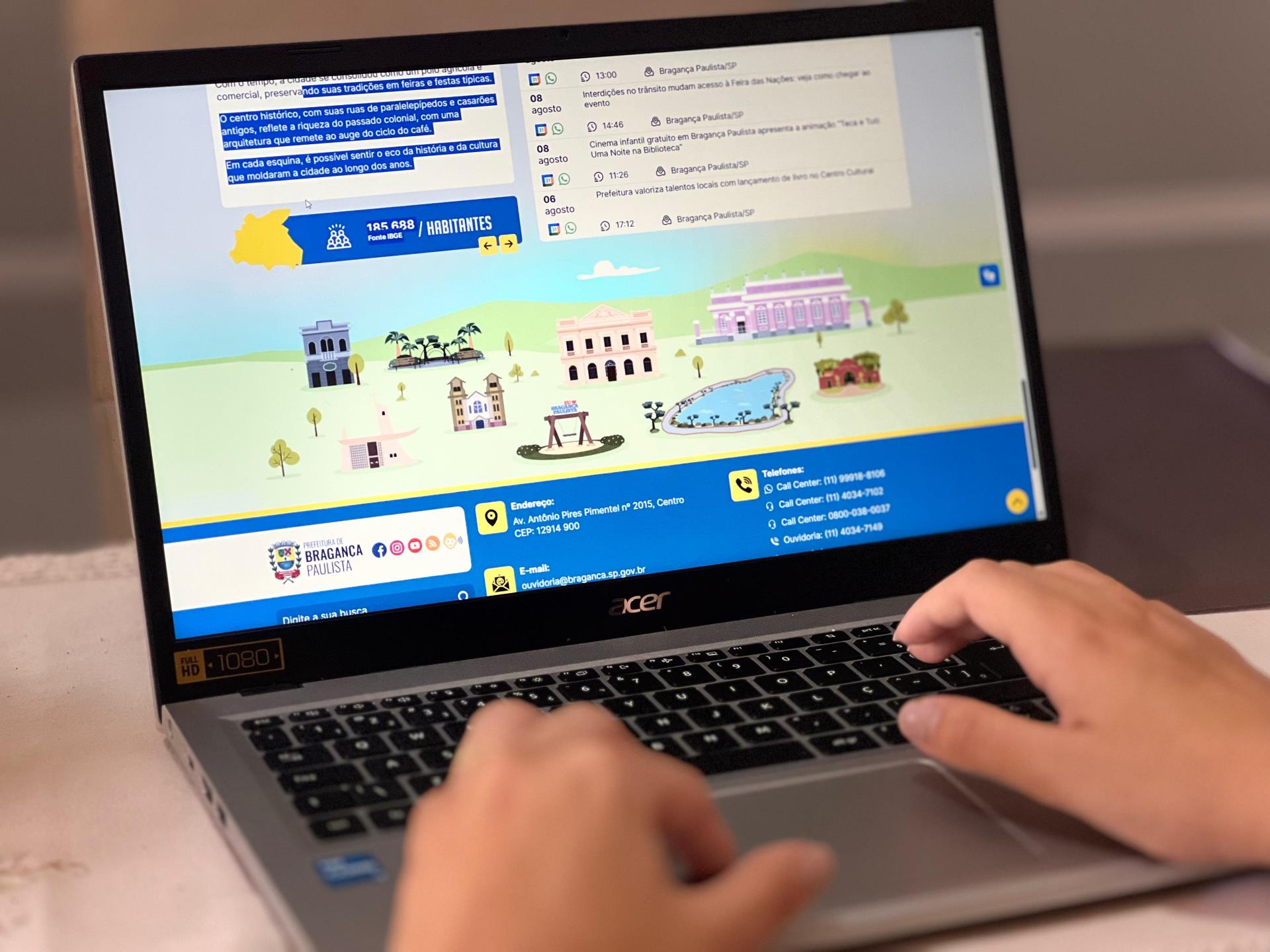 Bragança Paulista lança novo site com foco em tecnologia e acessibilidade (2)