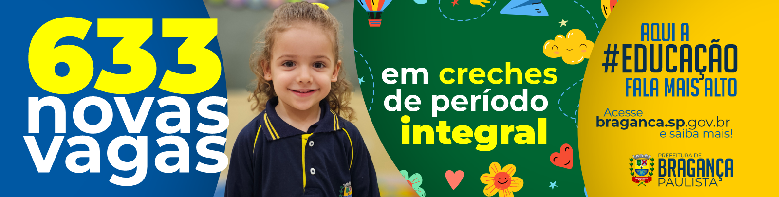 Período integral em CRECHES