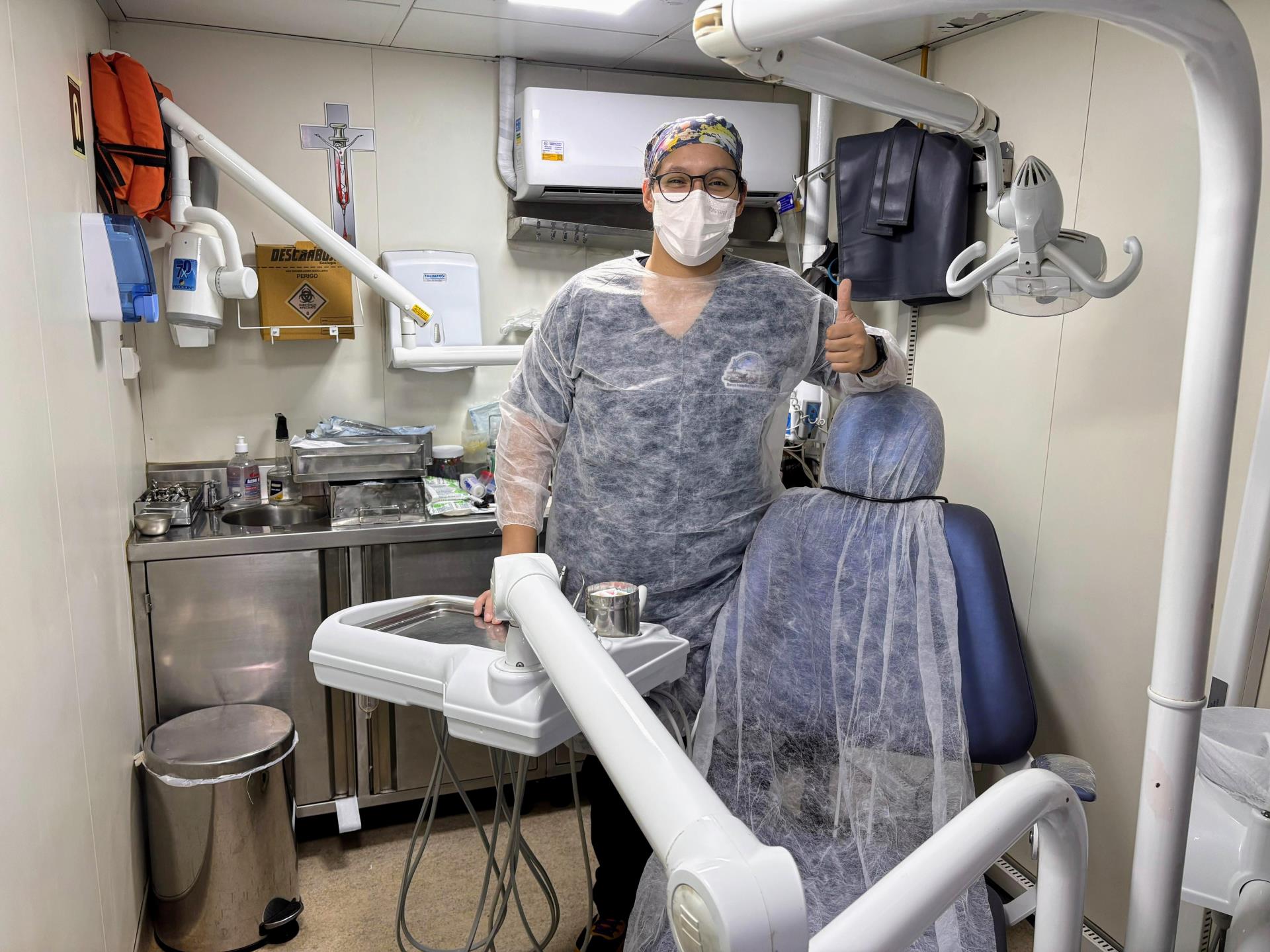 FOTO 1_DENTISTA BRAGANTINA INTEGRA EQUIPE MULTIPROFISSIONAL DE SAÚDE NO ESTADO DO PARÁ_12-11-2025