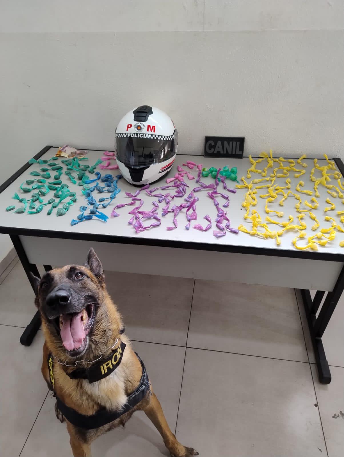 Apreens&atilde;o de drogas na Penha