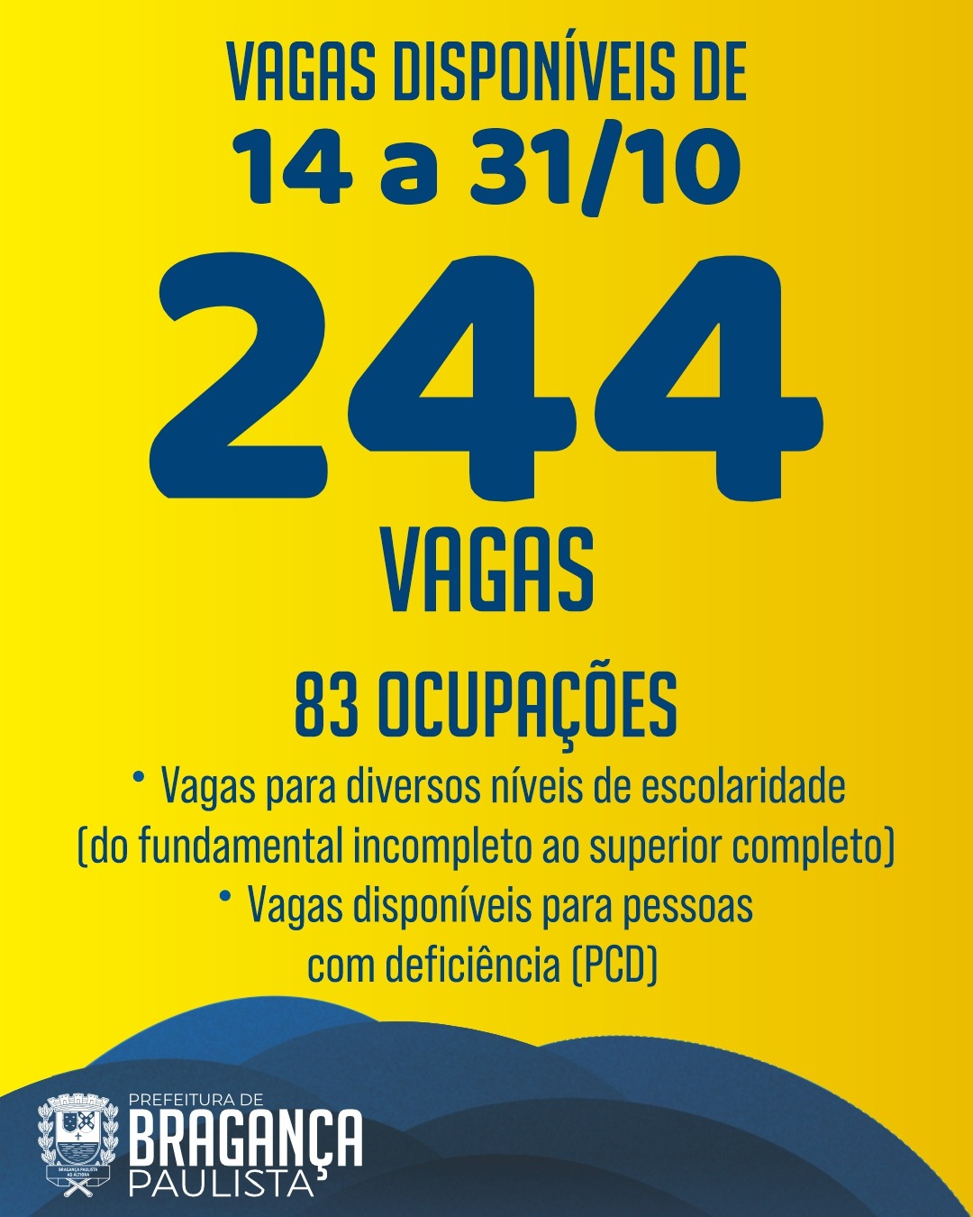 Posto de Atendimento ao Trabalhador tem 244 vagas dispon&iacute;veis nesta semana (5)