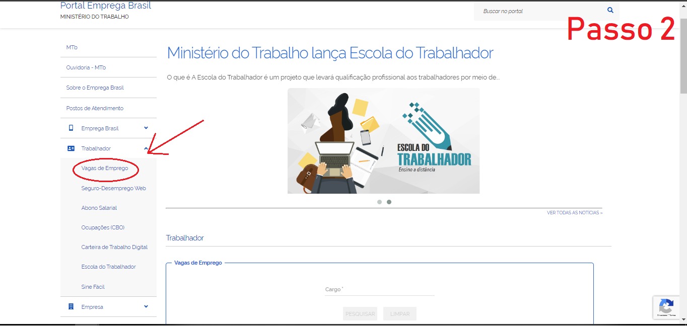 Emprega Brasil Passo 02