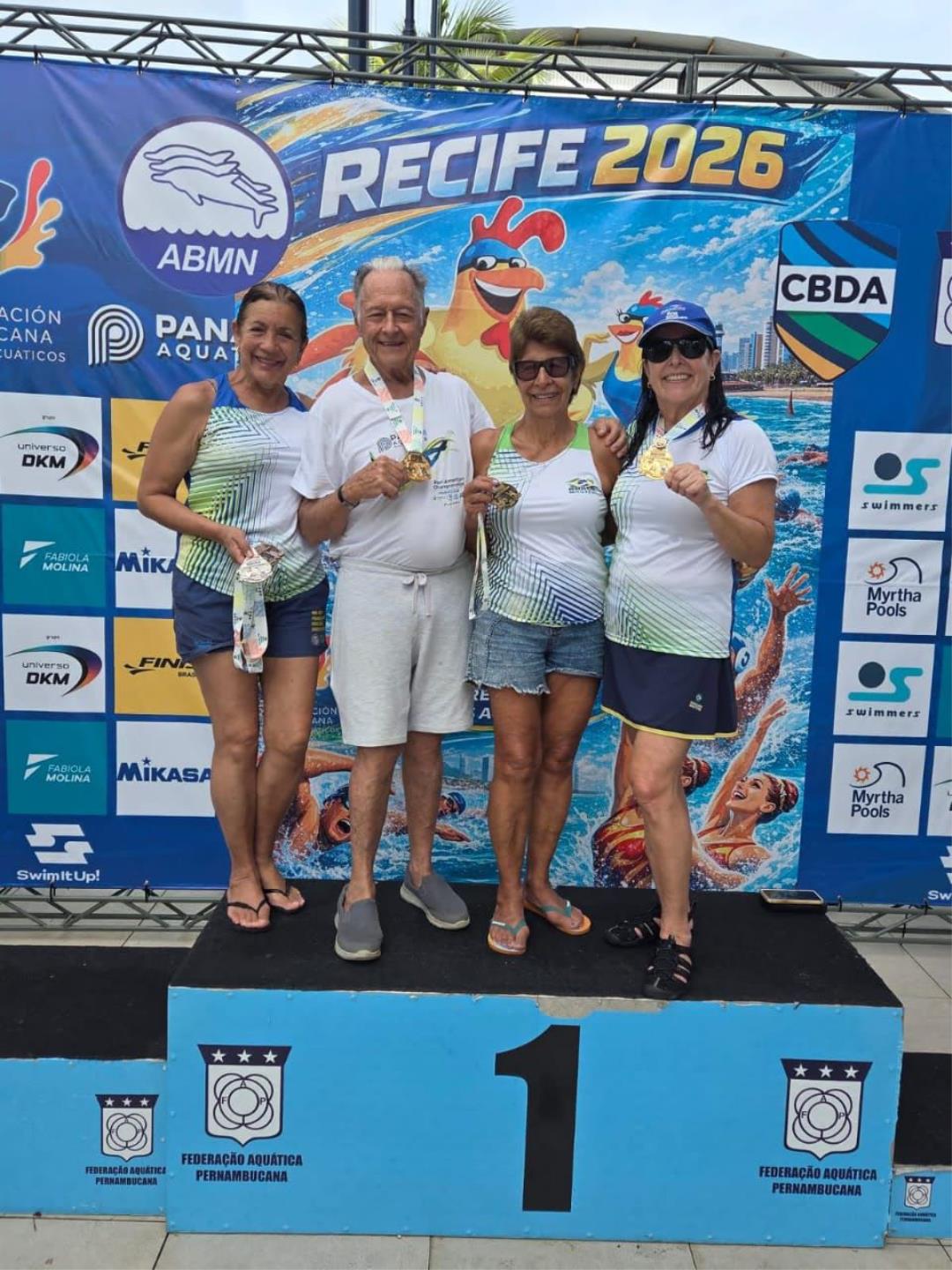Atleta de Bragan&ccedil;a Paulista conquista ouro e bate recorde brasileiro no Sul-Americano Master de Nata&ccedil;&atilde;o (1 (3)