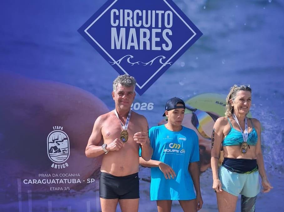 SEMJEL recebe maratonista aquático bragantino Marcelo Hallsr (1)