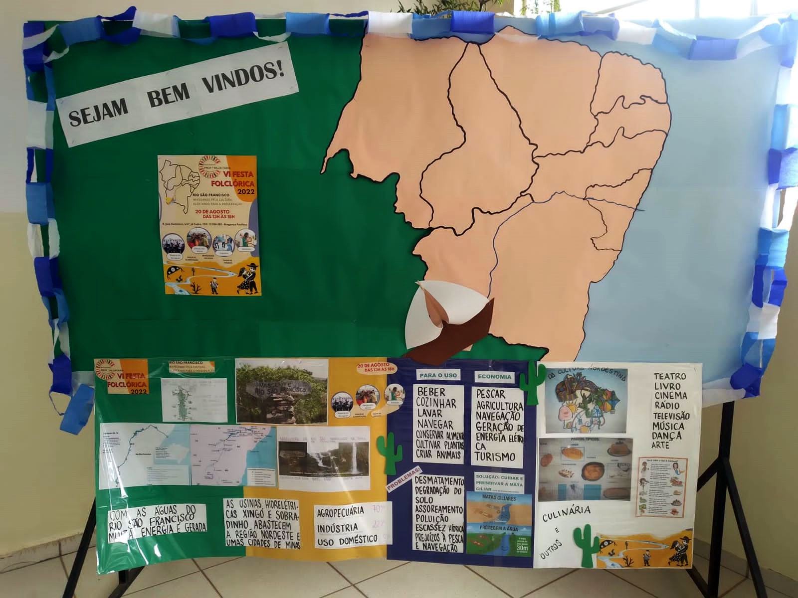 23.08.2022 Escola Municipal Prof&ordf; Nilza Faria promove a VI Festa Folcl&oacute;rica (1)