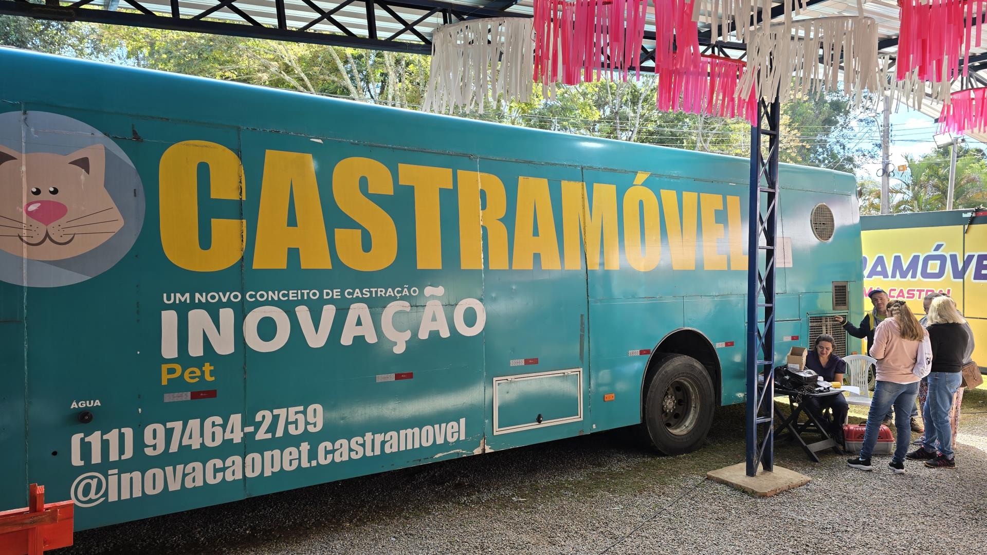 Mais cuidado e bem-estar Castramóvel atende moradores do Bom Retiro dos Bacci e região Foto 01