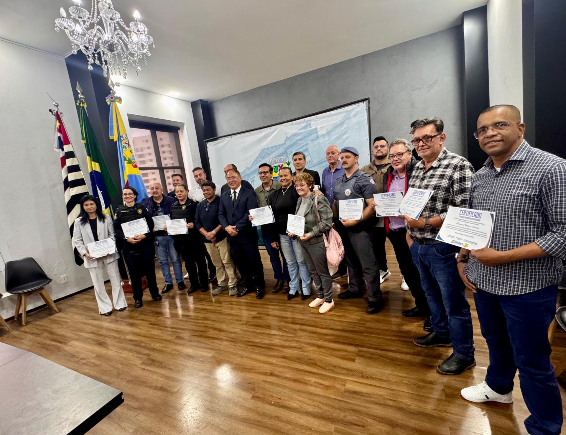 Bragan&ccedil;a Paulista d&aacute; posse ao novo Conselho Municipal de Seguran&ccedil;a P&uacute;blica 1