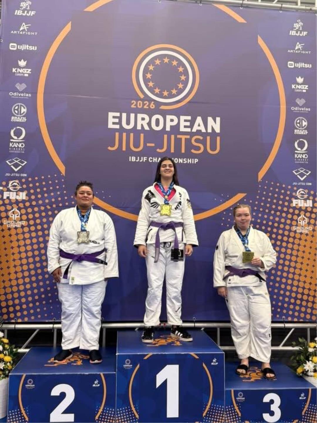 Atleta de Bragan&ccedil;a Paulista conquista vice-campeonato europeu de jiu-jitsu em Lisboa (2)