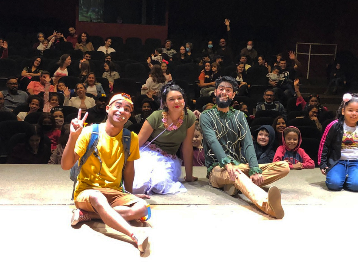 Teatro Fauno e Flora - Protegendo a Natureza levou educação ambiental para o público1