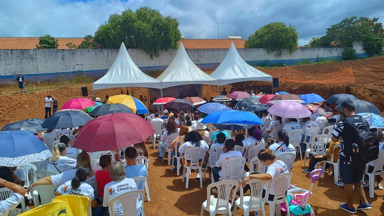 Lan&ccedil;amento da pedra fundamental 01