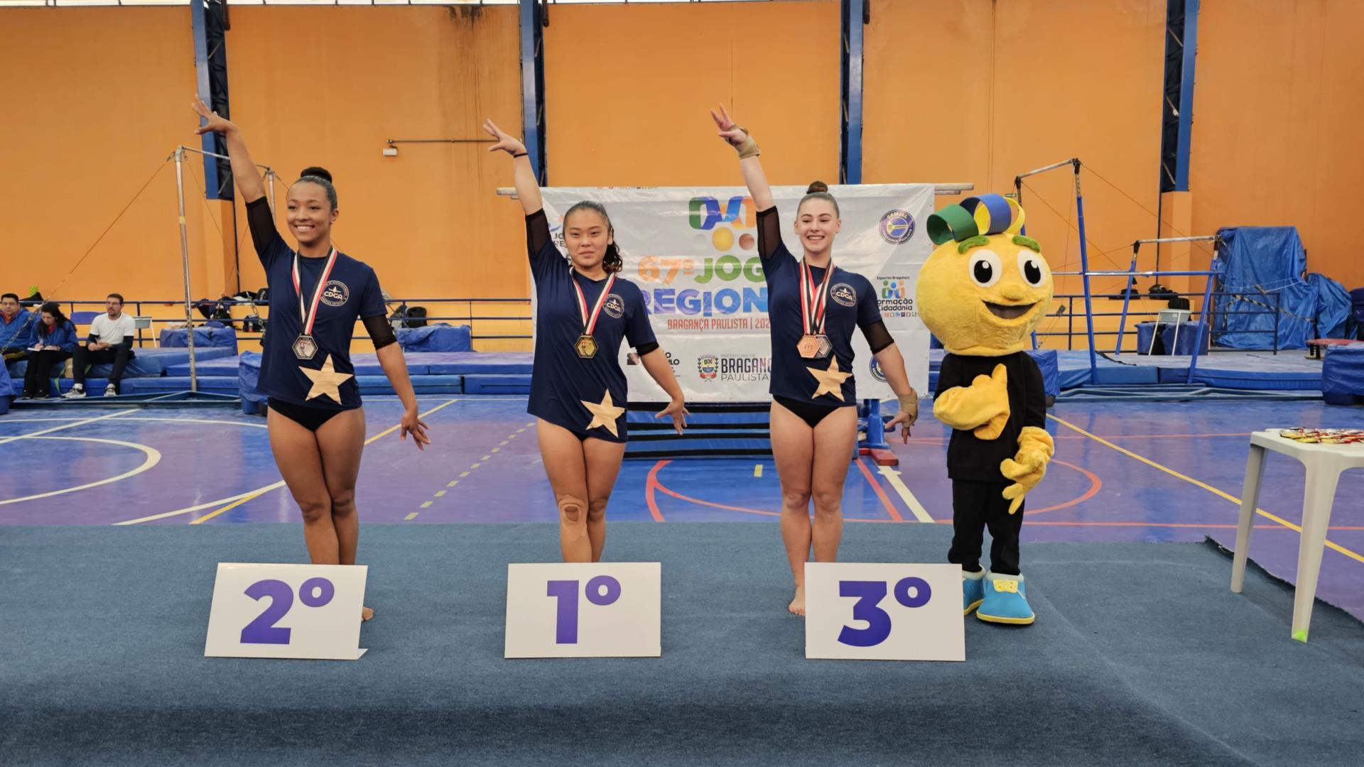 Atletas bragantinas medalhistas