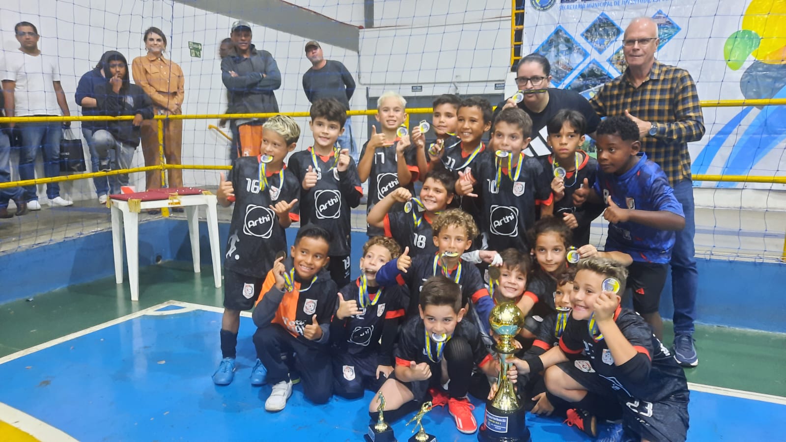 Categoria sub 08 - Atibaia Futsal- Campeã
