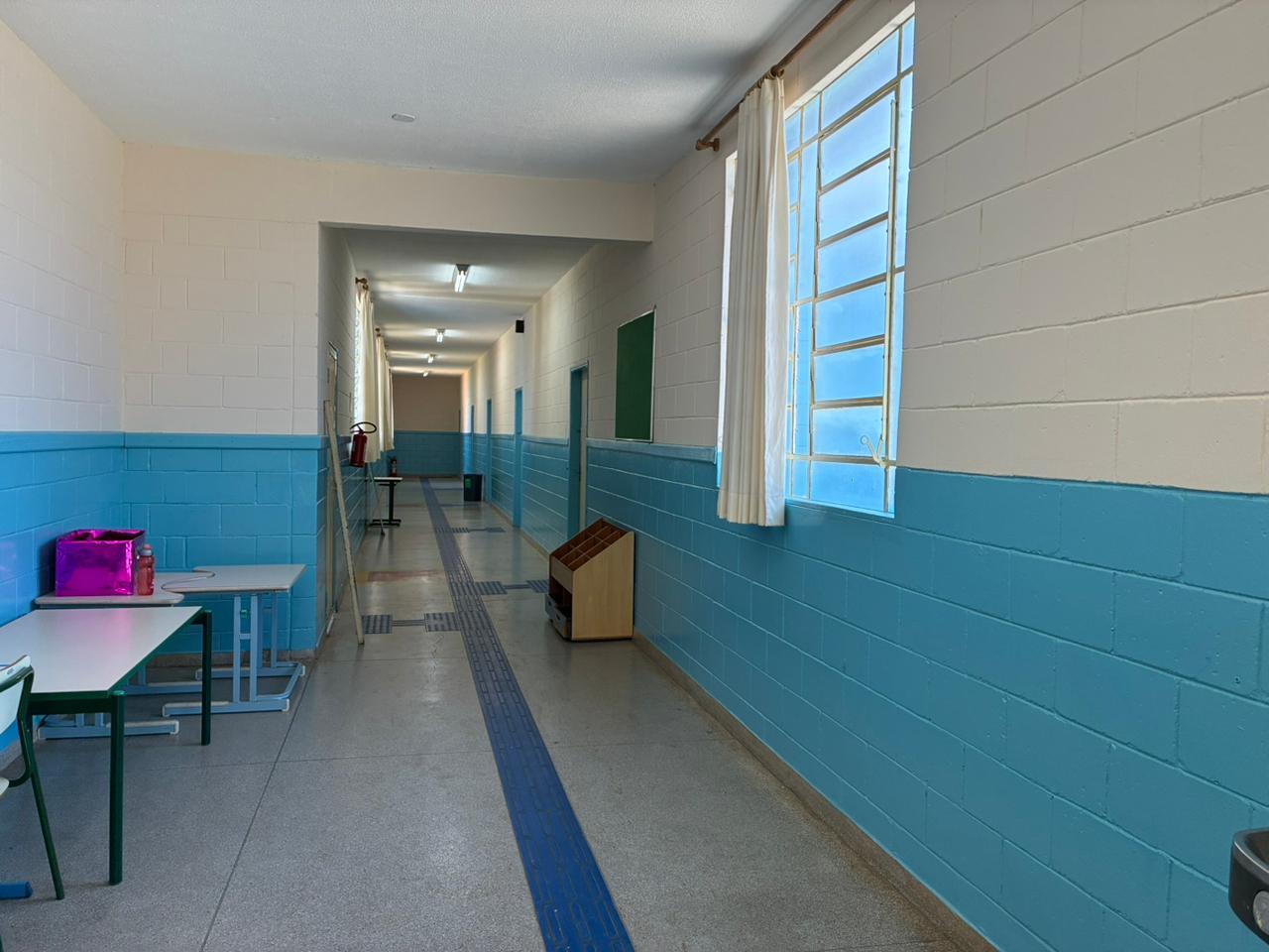Escola Municipal Prof. Abner Ant&ocirc;nio Sperendio ganha novo visual ap&oacute;s revitaliza&ccedil;&atilde;o 01